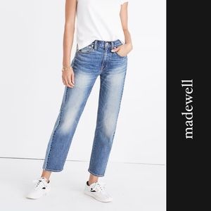 Madewell Cruiser Straight Crop Jeans: Pieced Edition • 25